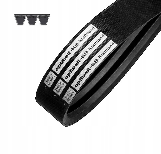 Kombinovaný klinový remeň KB 3SPA 2800 Lp OPTIBELT
